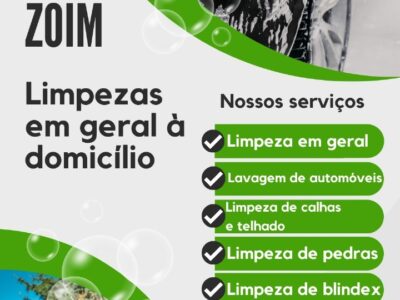 Serviços de limpeza em geral